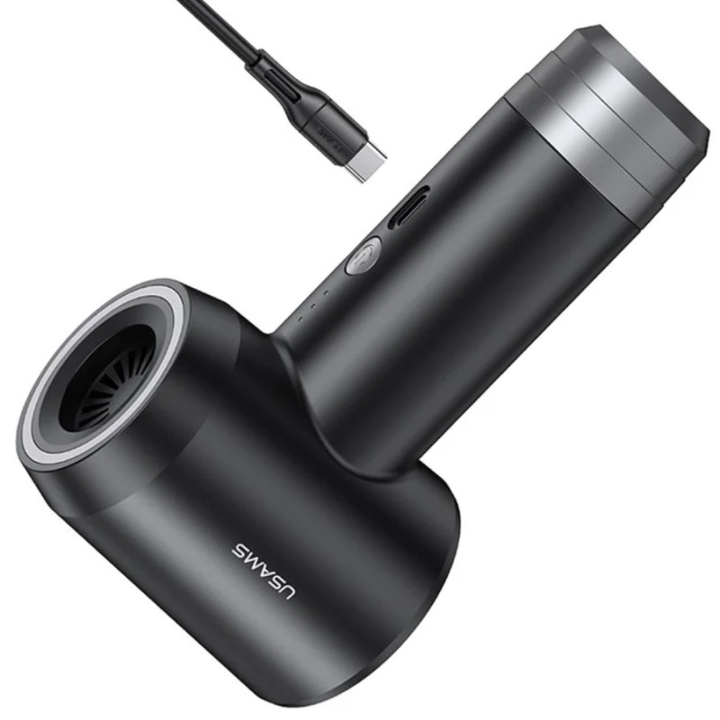 Автомобільний пилосос Usams ZB291 Car Vacuum Cleaner - XJ Series black (ZB291XCQ01)