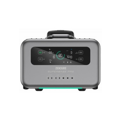 Портативна зарядна станція Zendure SuperBase Pro 2000 Black (1900 Вт-г) WIFI/BT (ZDSBP2000-BK-EU_VW)