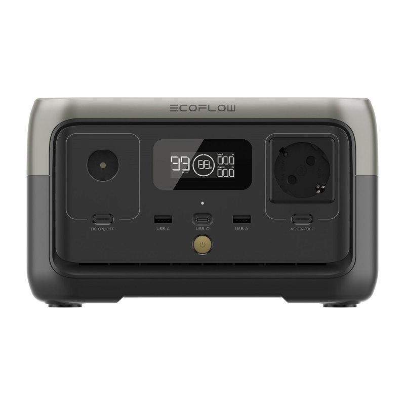 Портативна зарядна станція EcoFlow RIVER 2 (ZMR600-B-EU)