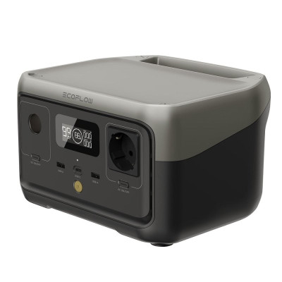 Портативна зарядна станція EcoFlow RIVER 2 (ZMR600-B-EU)