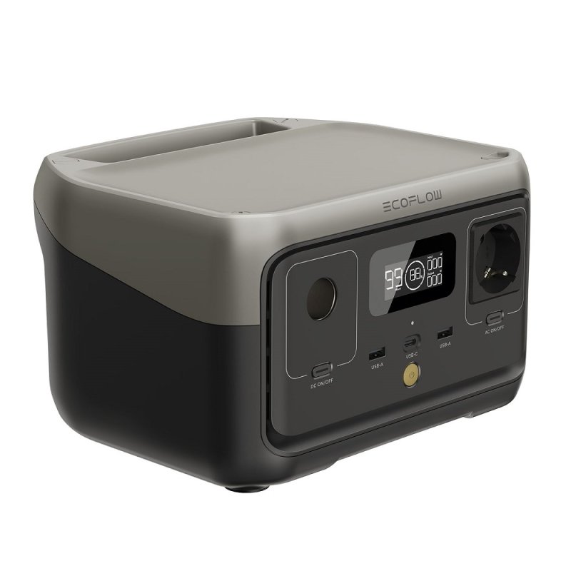 Портативна зарядна станція EcoFlow RIVER 2 (ZMR600-B-EU)