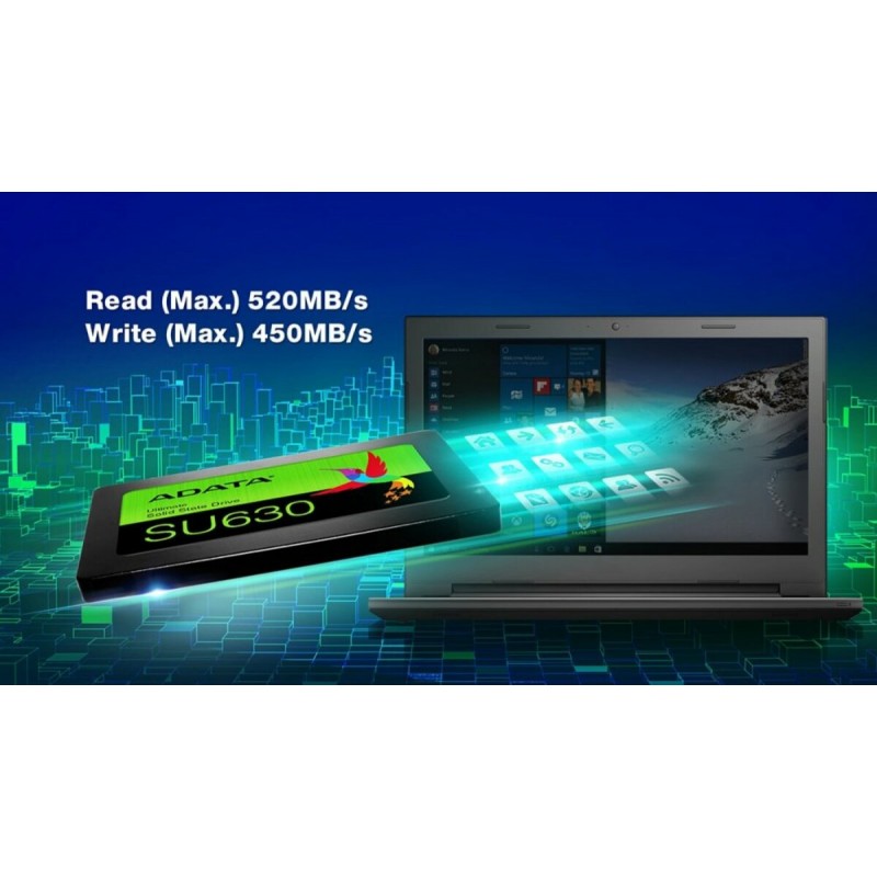 SSD ADATA Ultimate SU650 480GB 2.5" SATA III 3D NAND TLC
