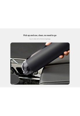 Автомобільний пилосос Baseus A2 Car Vacuum Cleaner（5000pa）Black