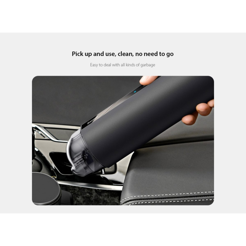 Автомобільний пилосос Baseus A2 Car Vacuum Cleaner（5000pa）Black