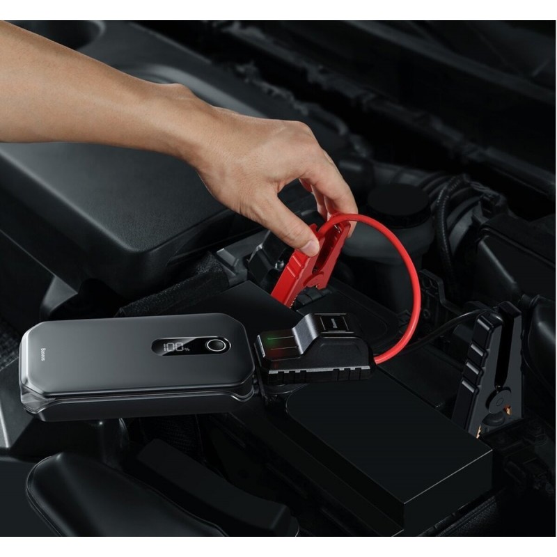Автомобільний пуско-зарядний пристрій Baseus Super Energy Pro Car Jump Starter (12000mAh)  Black