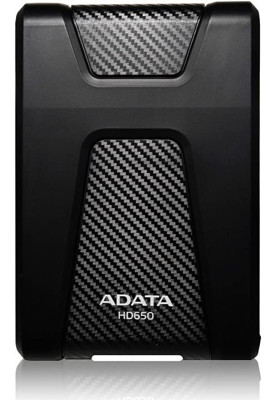 PHD External 2.5'' ADATA USB 3.1 DashDrive Durable HD650 1TB Black