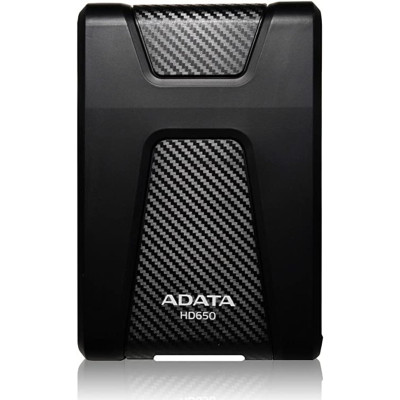 PHD External 2.5'' ADATA USB 3.1 DashDrive Durable HD650 1TB Black