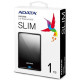 PHD External 2.5'' ADATA USB 3.2 Gen. 1 DashDrive Classic HV620S 1TB Slim Black