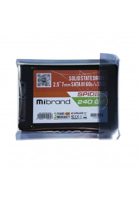 SSD Mibrand Spider 240GB 2.5" 7mm SATAIII Bulk