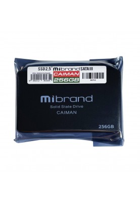 SSD Mibrand Caiman 256GB 2.5" 7mm SATAIII Bulk