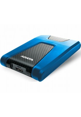 PHD External 2.5'' ADATA USB 3.2 Gen. 1 DashDrive Durable HD650 2TB Blue