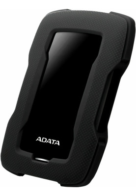 Зовнішній жорсткий диск PHD External 2.5'' ADATA USB 3.1 DashDrive Durable HD330 1TB Black