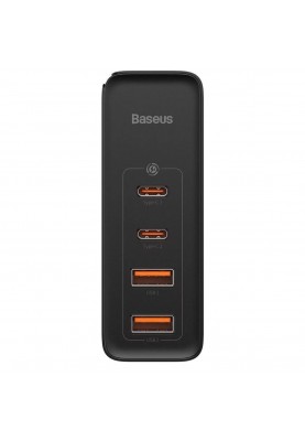 Мережевий зарядний пристрій Baseus GaN2 Pro Quick Charger 2C+2U 100W EU Black