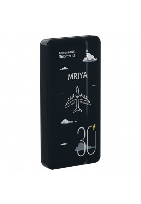 Зовнішній акумулятор Mibrand Mriya 30000mAh 20W Black