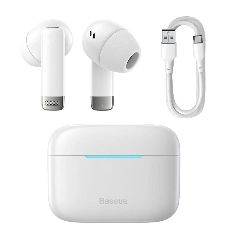 Навушники Baseus True Wireless Earphones Bowie E9 White