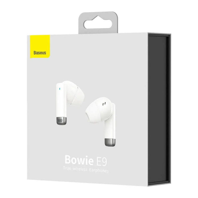 Навушники Baseus True Wireless Earphones Bowie E9 White