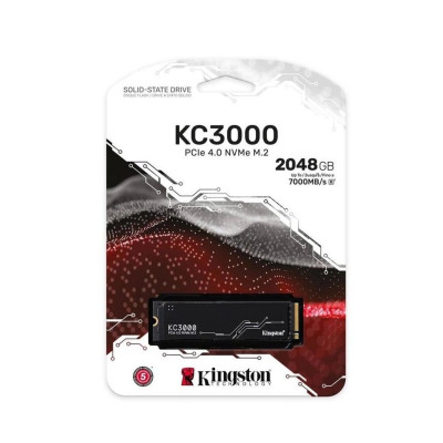 SSD M.2 Kingston KC3000 2048GB NVMe 2280 PCIe 4.0 x4 3D NAND TLC