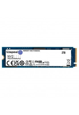 SSD M.2 Kingston NV2 2000GB NVMe 2280 PCIe 4.0 x4 3D NAND