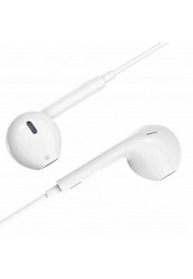 Навушники HOCO M80 Original series earphones for Type-C display set(20PCS) White