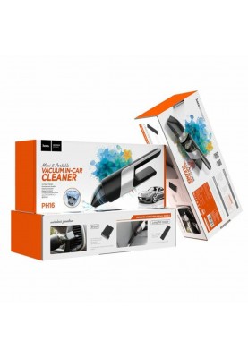 Автомобільний пилосос HOCO PH16 Azure portable vacuum car cleaner Black