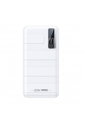 Зовнішній акумулятор REMAX Noah Series 20W+22.5W PD+QC Fast Charging Power Bank 20000mAh  RPP-316 White