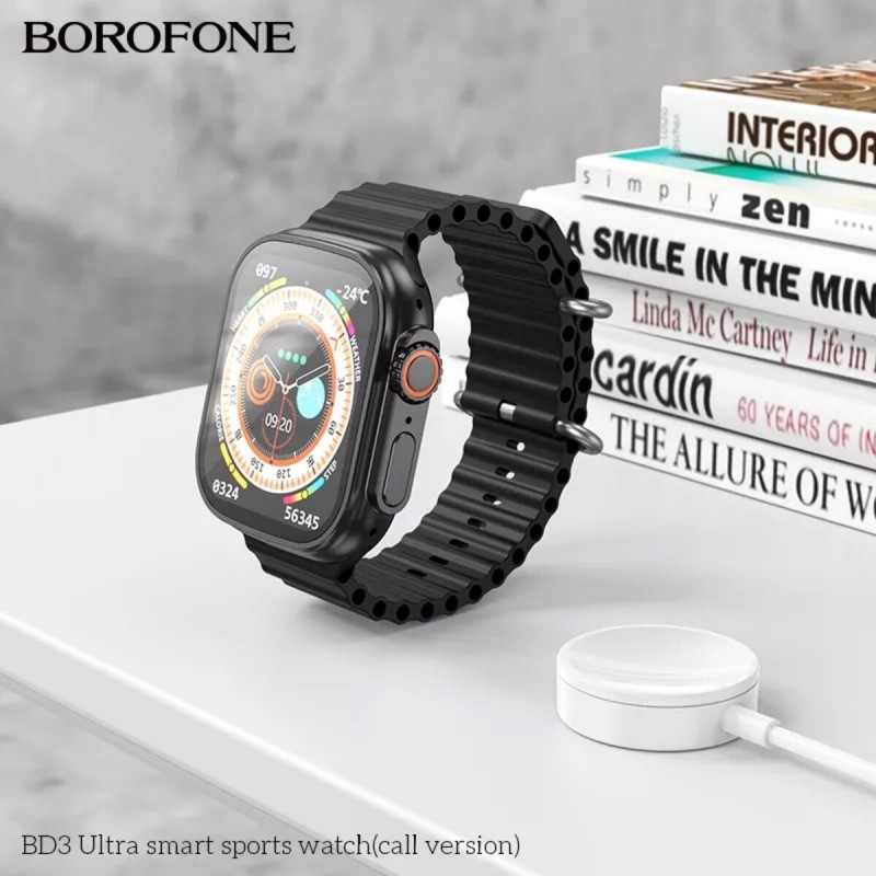 Смартгодинник Borofone BD3 Ultra smart sports watch(call version) Black