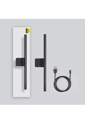 Лампа для монітора Baseus i-wok Series USB Asymmetric Light Source Screen Hanging Light (fighting) Pro Black