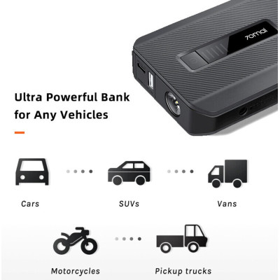 Автомобільний пуско-зарядний пристрій XIAOMI 70mai Jump Starter Max Midrive PS06