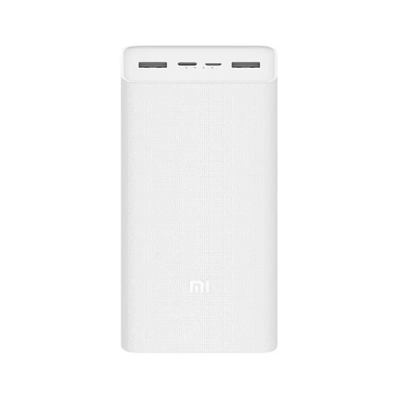 Зовнішній акумулятор Xiaomi Mi Power Bank 3 30000mAh 24W Fast Charge PB3018ZM White