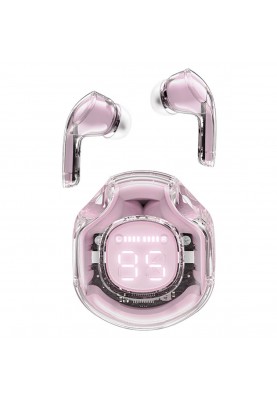 Навушники ACEFAST T8 Crystal color (2) bluetooth earbuds Lotus Pink