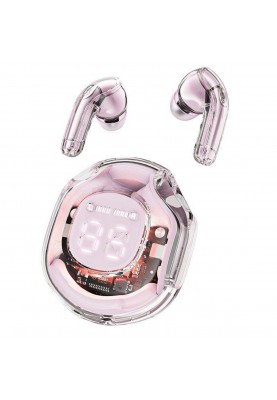 Навушники ACEFAST T8 Crystal color (2) bluetooth earbuds Lotus Pink