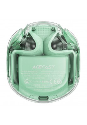 Навушники ACEFAST T8 Crystal color (2) bluetooth earbuds Mint Green