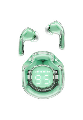 Навушники ACEFAST T8 Crystal color (2) bluetooth earbuds Mint Green