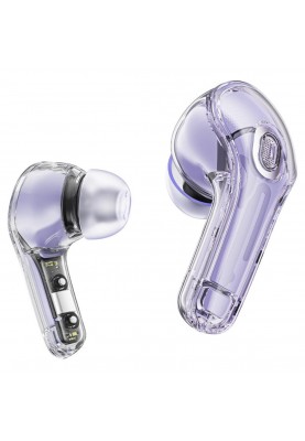 Навушники ACEFAST T8 Crystal color (2) bluetooth earbuds Alfalfa Purple