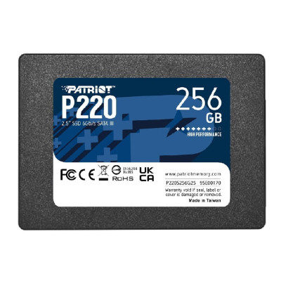 SSD Patriot P220 256GB 2.5" 7mm SATAIII