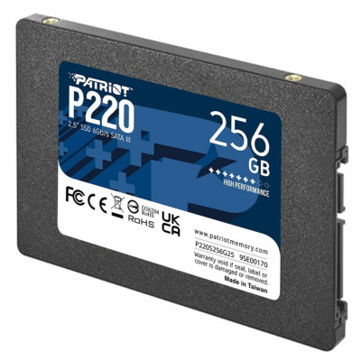 SSD Patriot P220 256GB 2.5" 7mm SATAIII