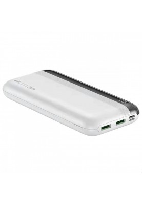 Зовнішній акумулятор REMAX Kiren Series PD20W+QC22.5W Fast Charging Power Bank  20000mAh RPP-180 White