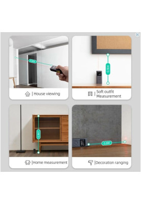 Лазерний далекомір Xiaomi MiJia Smart Laser Measure CN (MJJGCYD001QW)
