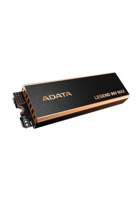 SSD M.2 ADATA LEGEND MAX 960 1TB 2280 PCIe Gen4x4 NVMe 3D NAND Read/Write:7400/6000 MB/sec