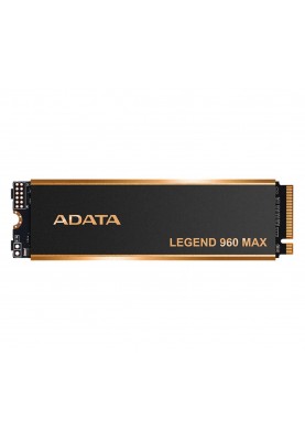 SSD M.2 ADATA LEGEND MAX 960 1TB 2280 PCIe Gen4x4 NVMe 3D NAND Read/Write:7400/6000 MB/sec