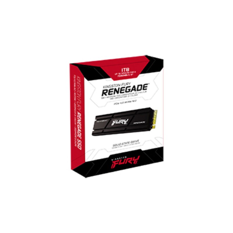 SSD M.2 Kingston FURY Renegade with Heatsink 1TB 2280 NVMe PCIe Gen 4.0 x4 3D TLC NAND
