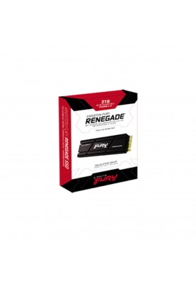 SSD M.2 Kingston FURY Renegade with Heatsink 2TB 2280 NVMe PCIe Gen 4.0 x4 3D TLC NAND