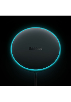 Тримач для мобiльного Baseus CW01 Magnetic Wireless Charging Car Mount 40W (Wireless Charging 15w+USB-A 25W) Black