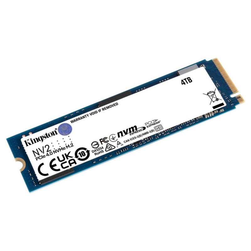 SSD M.2 Kingston NV2 4000GB NVMe 2280 PCIe 4.0 x4 3D NAND