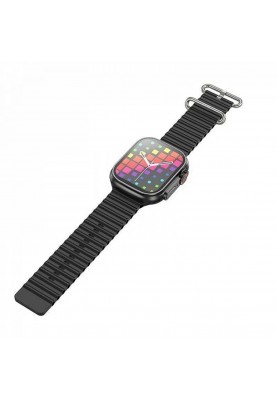Смарт-годинник HOCO Y12 Ultra smart sports watch(call version) Black