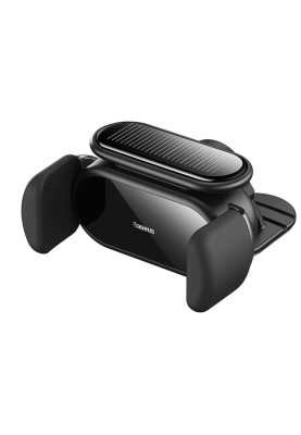 Тримач для мобiльного Baseus Steel Cannon pro Solar Electric Car Mount Black