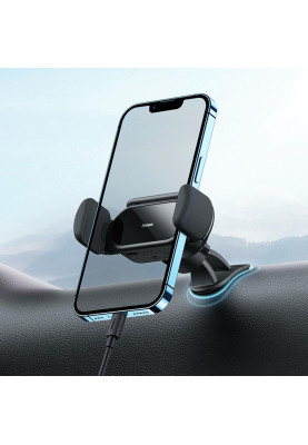 Тримач для мобiльного Baseus Steel Cannon pro Solar Electric Car Mount Black