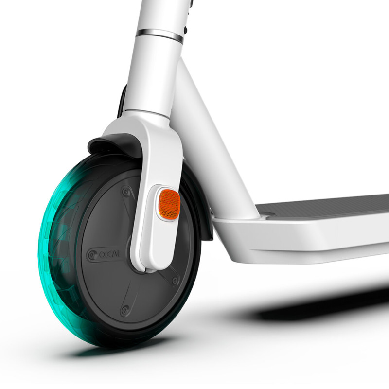 Електросамокат OKAI ES20-NEON 9", 300 (600)W, 9.8Ah, 40km, 25km\h, 20%, NFC, App, White