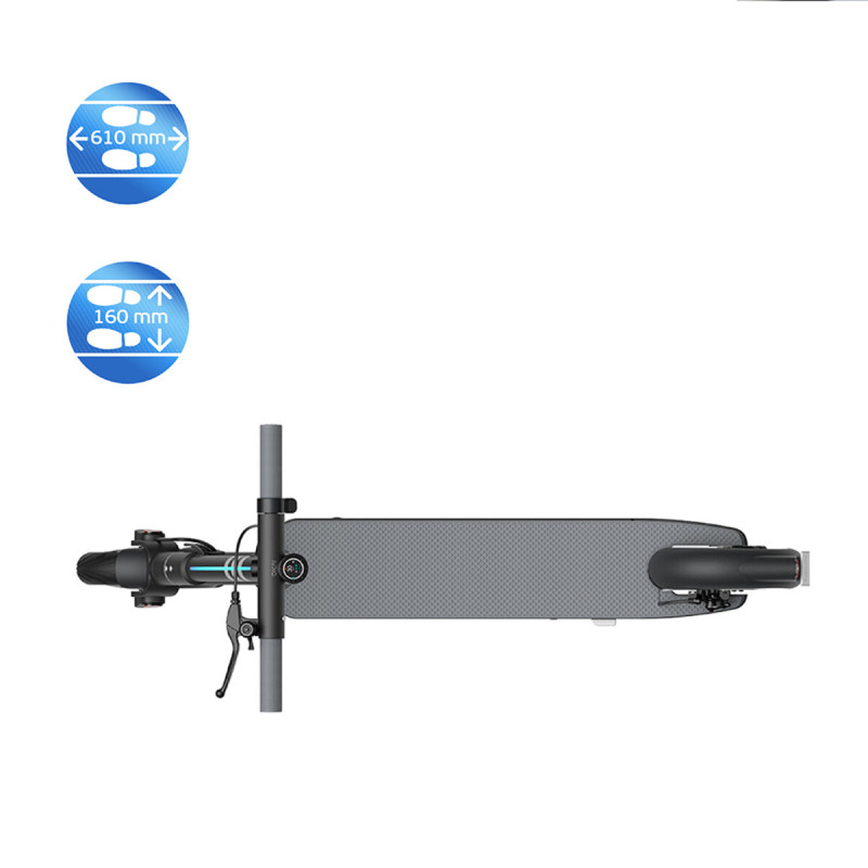 Електросамокат OKAI ES20-NEON Black 9", 300(600)W, 9.8Ah, 40km, 25km\h, 20%, NFC, App, 16kg