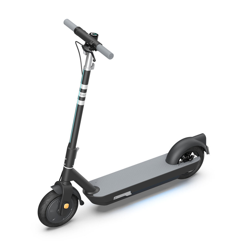 Електросамокат OKAI ES30-NEON PRO Black 10", 350(700)W, 14.7Ah, 80km, 25km\h, 25%, NFC, App, 21kg